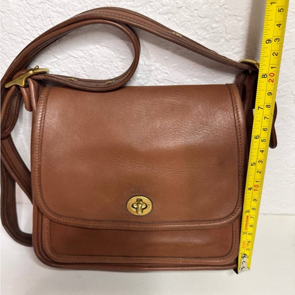 Vintage Coach Rambler’s Legacy Bag Brown - Picture 3 of 15